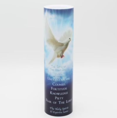 LED Prayer Candle - Seven gifts of the Holy Spirit
