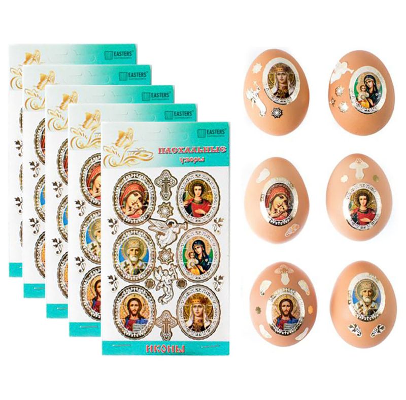 Eastern Christian Icon Stickers