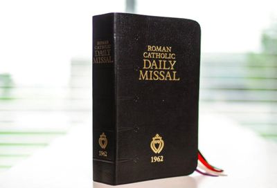 Roman Catholic Daily Missal 1962 Flexible cover (black leather)
