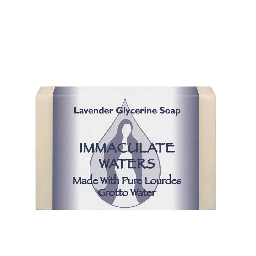 Bar Soap - Natural Lavender made w/ Pure Lourdes Grotto Water