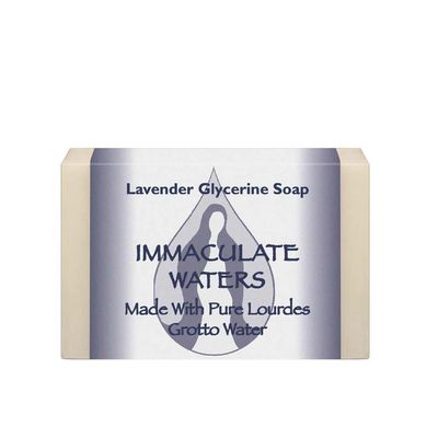 Bar Soap - Natural Lavender made w/ Pure Lourdes Grotto Water