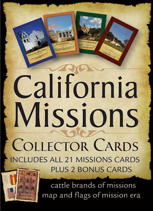 California Missions Collector Card Set