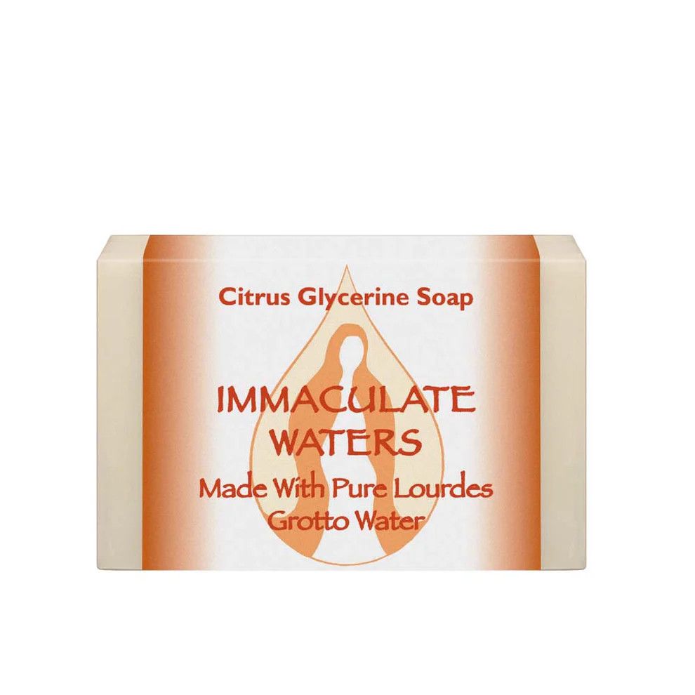 Bar Soap - Citrus made w/ Pure Lourdes Grotto Water