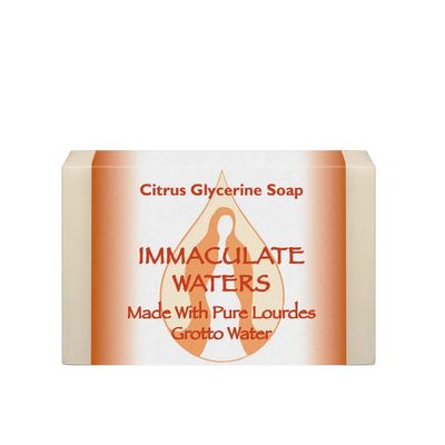 Bar Soap - Citrus made w/ Pure Lourdes Grotto Water