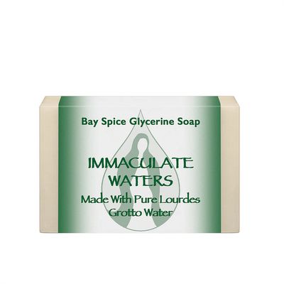 Bar Soap - Bay Spice made w/ Pure Lourdes Grotto Water