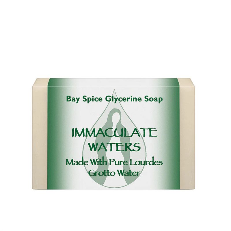 Bar Soap - Bay Spice made w/ Pure Lourdes Grotto Water
