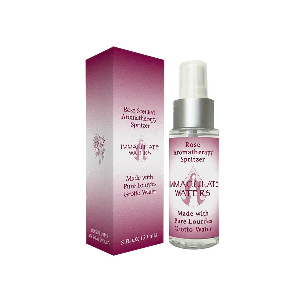 Aromatherapy Spritzer - Rose made w/ Pure Lourdes Grotto Water