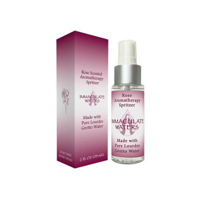 Aromatherapy Spritzer - Rose made w/ Pure Lourdes Grotto Water