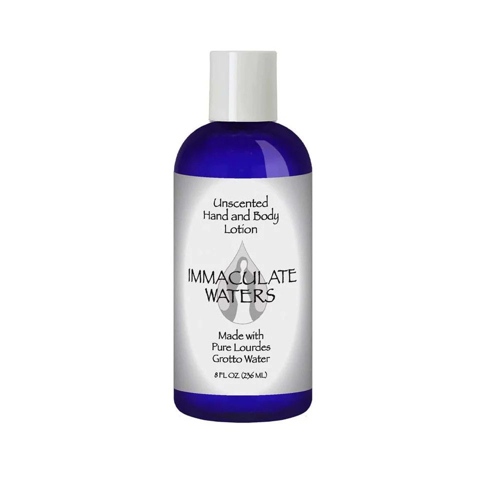 Lotion - Unscented made w/ Pure Lourdes Grotto Water