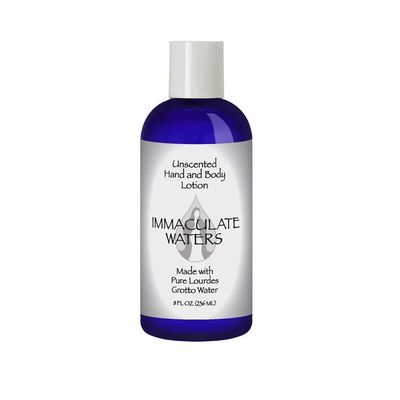 Lotion - Unscented made w/ Pure Lourdes Grotto Water