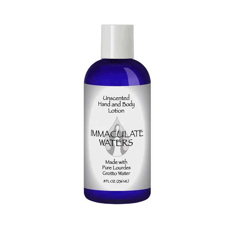 Lotion - Unscented made w/ Pure Lourdes Grotto Water