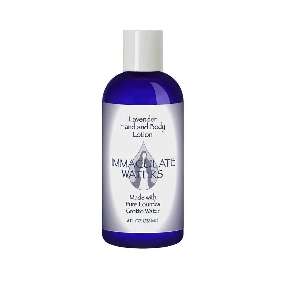 Lotion - Lavender made w/ Pure Lourdes Grotto Water