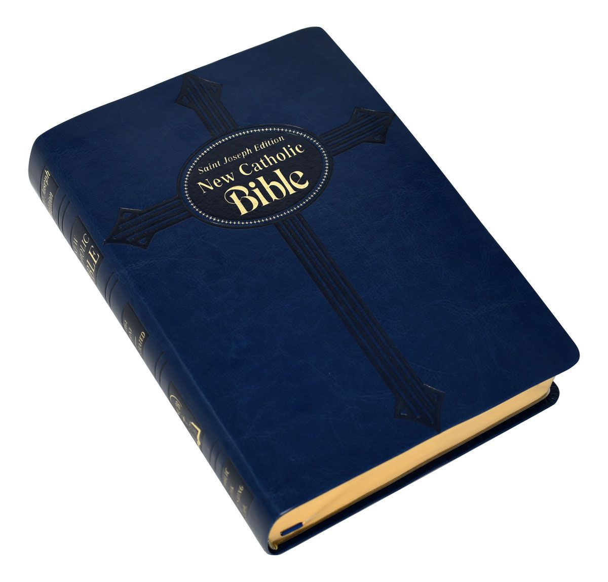 St Joseph Edition New Catholic Bible blue dura-lux, large type