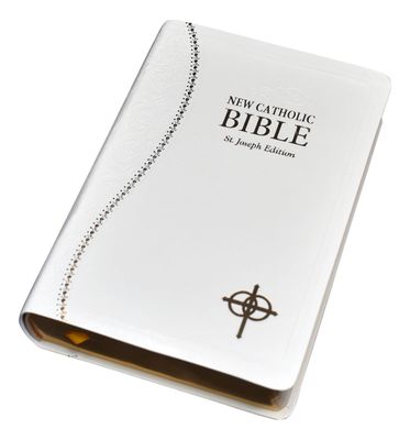 New Catholic Bible, White Dura-lux, Marriage Wedding edition