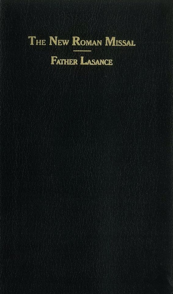 New Roman Missal, Fr. Lasance