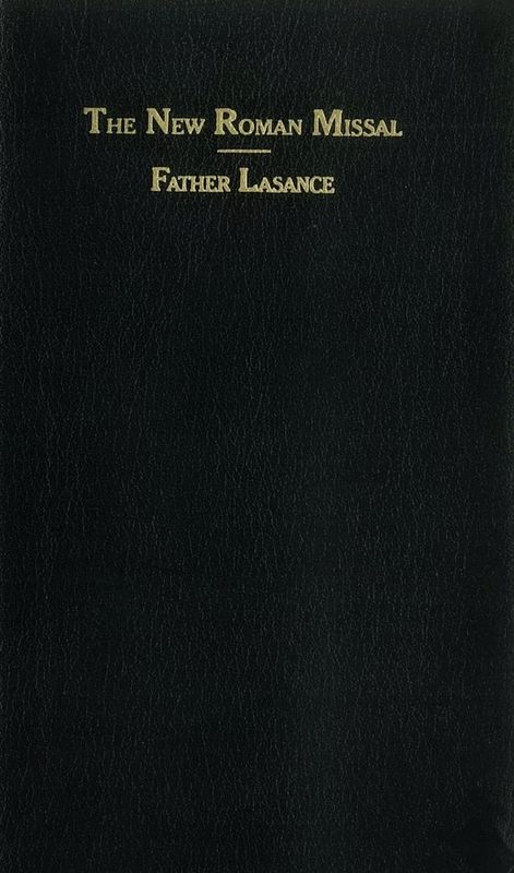 New Roman Missal, Fr. Lasance