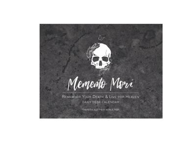 Memento Mori Daily Desk Calendar