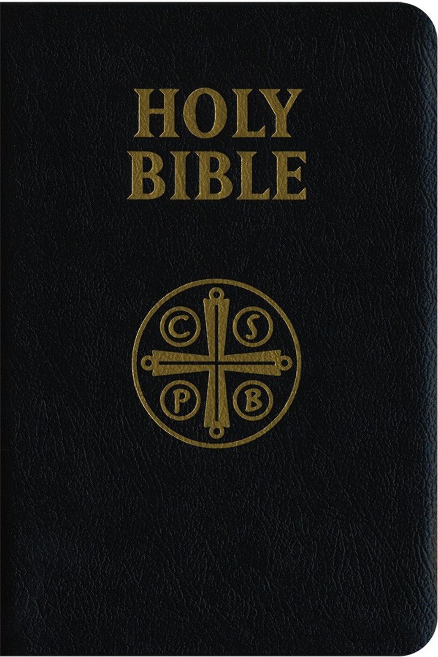 Douay-Rheims Black Leather Bible