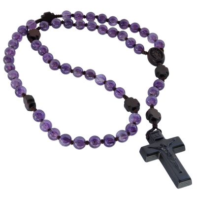 Gemstone &amp; Wood Rosaries