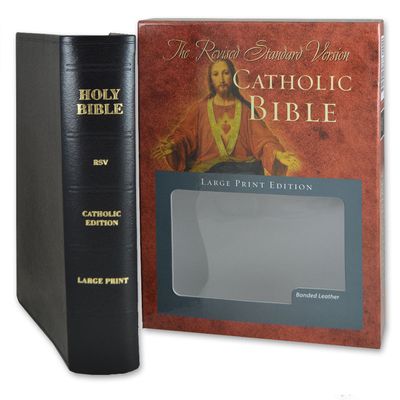RSV Catholic Bible, Large Print Edition, Indexed