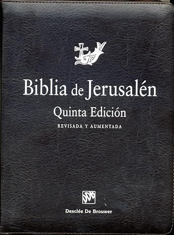 Biblia de Jerusalen Manual Cremallera