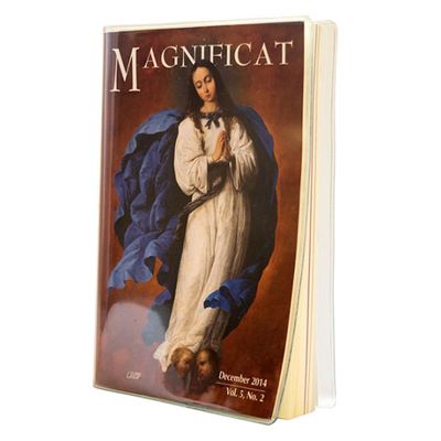 Magnificat Regular Print Clear Vinyl Cover