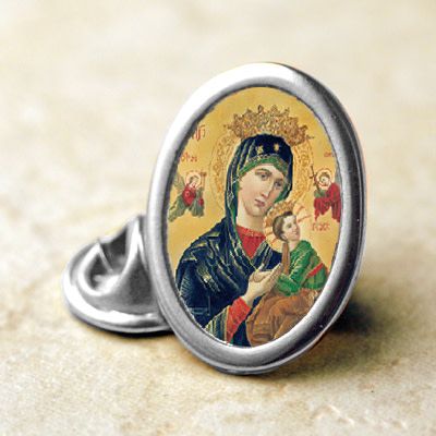 Our Lady of Perpetual Help Lapel Pin