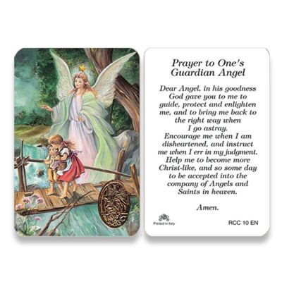 Guardian Angel Prayer Card