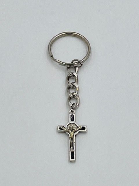 St Benedict Crucifix Keychain