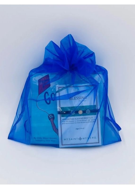 Little Boy Gift Pack - St Benedict Bracelet + Board Book