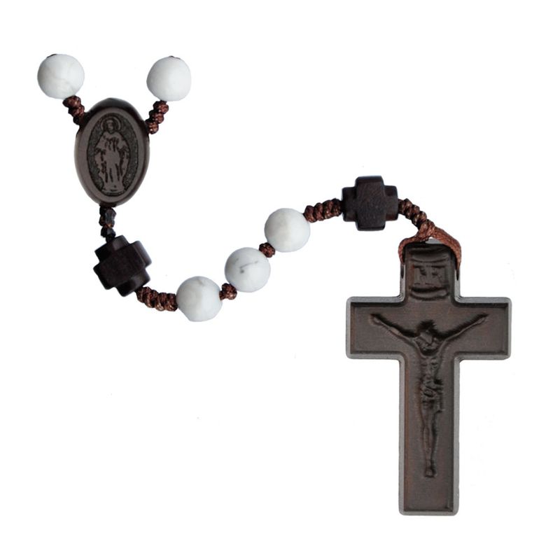 Howlite/Jujube Wood Rosary