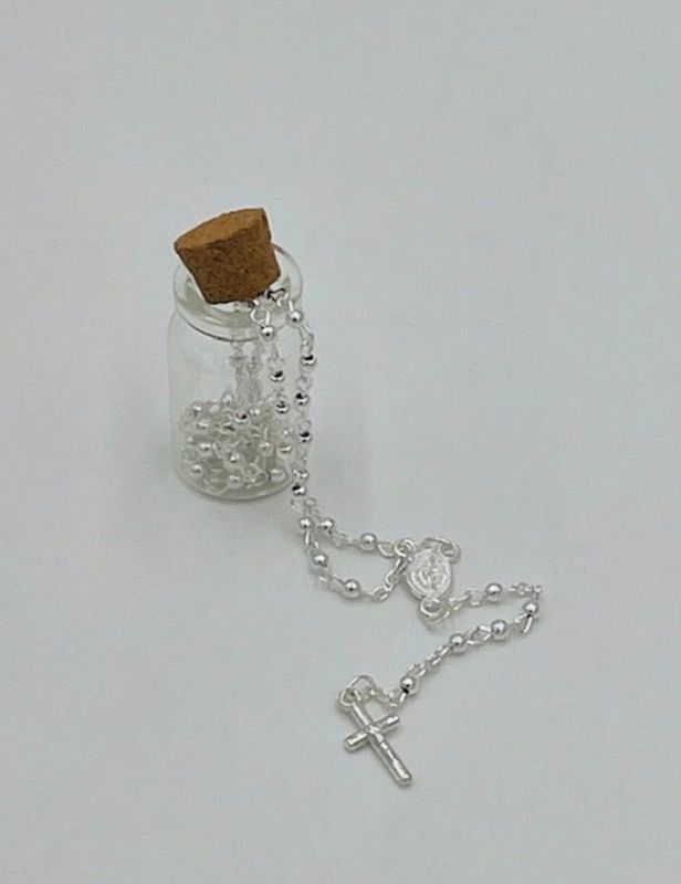 Delicate Italian Rosary Necklace