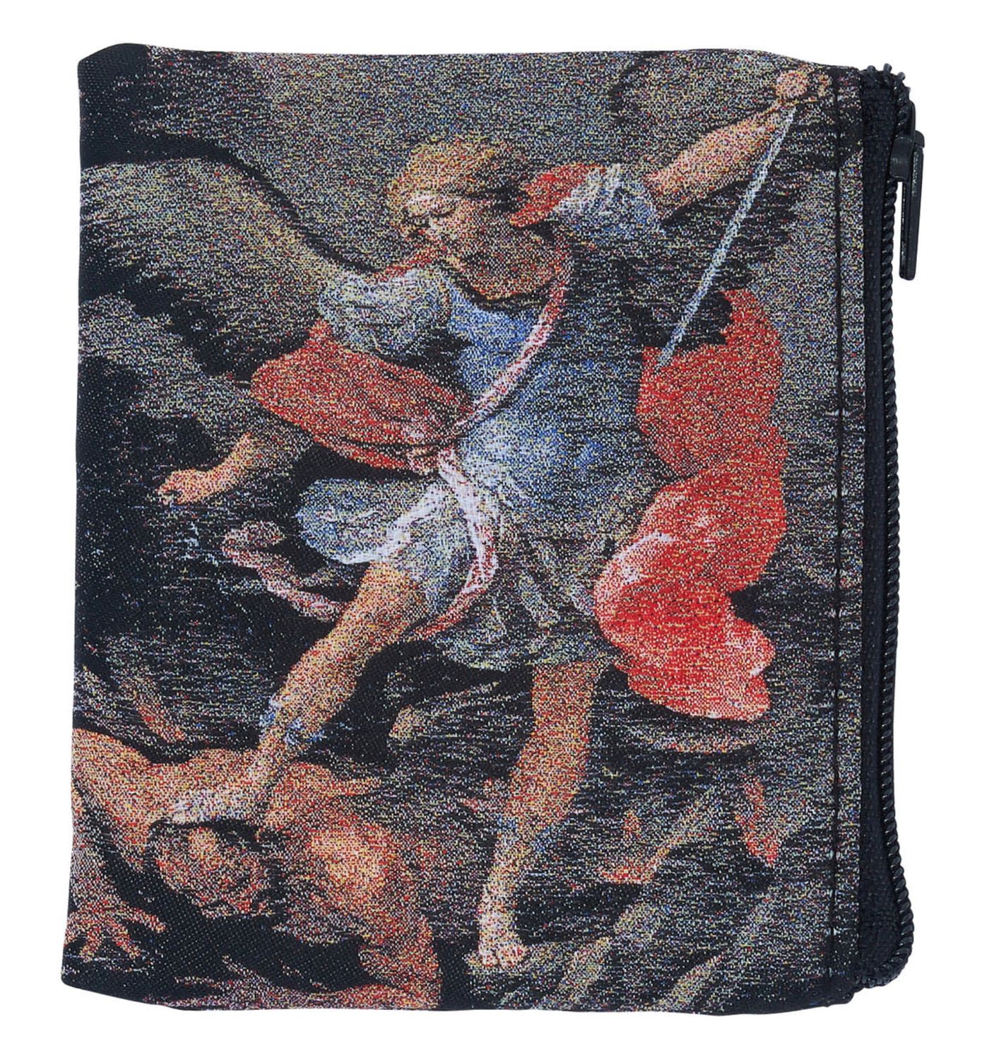 St Michael Handwoven Rosary Case