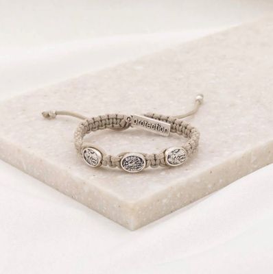 Archangel Michael Protection Bracelet for Kids - tan