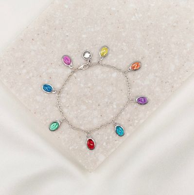 Miracles Miraculous Medal multi color bracelet