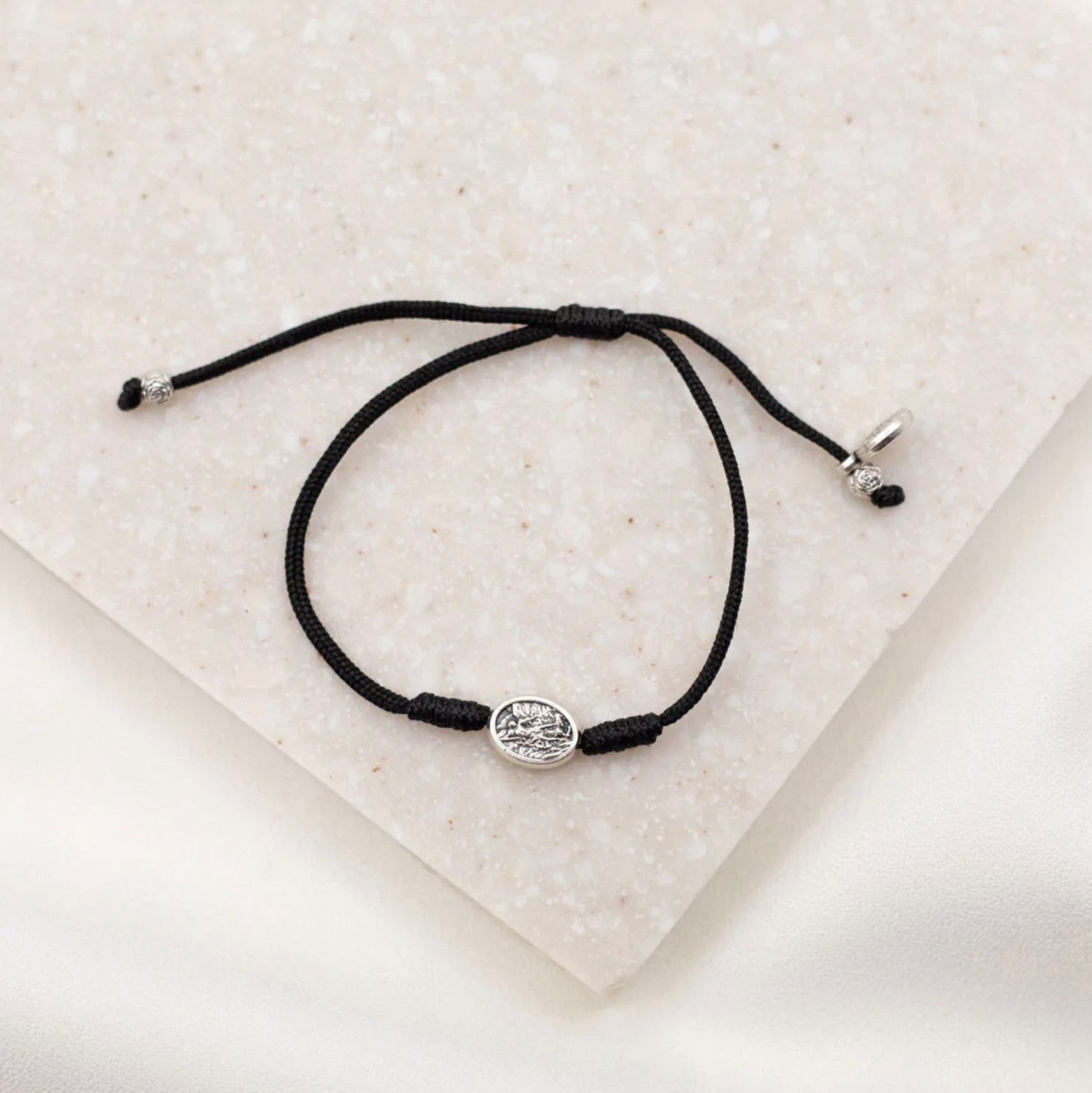 Protection Archangel Michael Bracelet - black