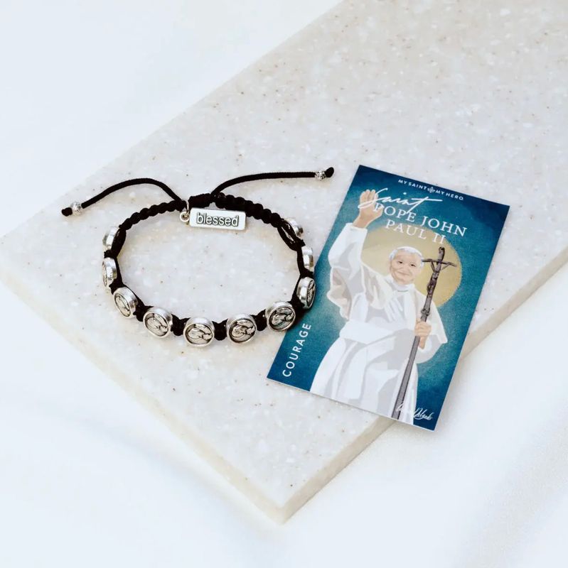 St Pope John Paul II Blessing Bracelet