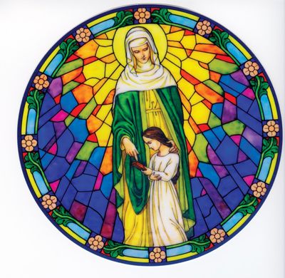 Saint Anne Static Sticker / Window Cling