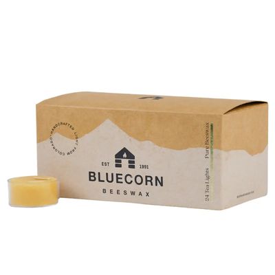 Pure Beeswax Tea Lights - 24 pack