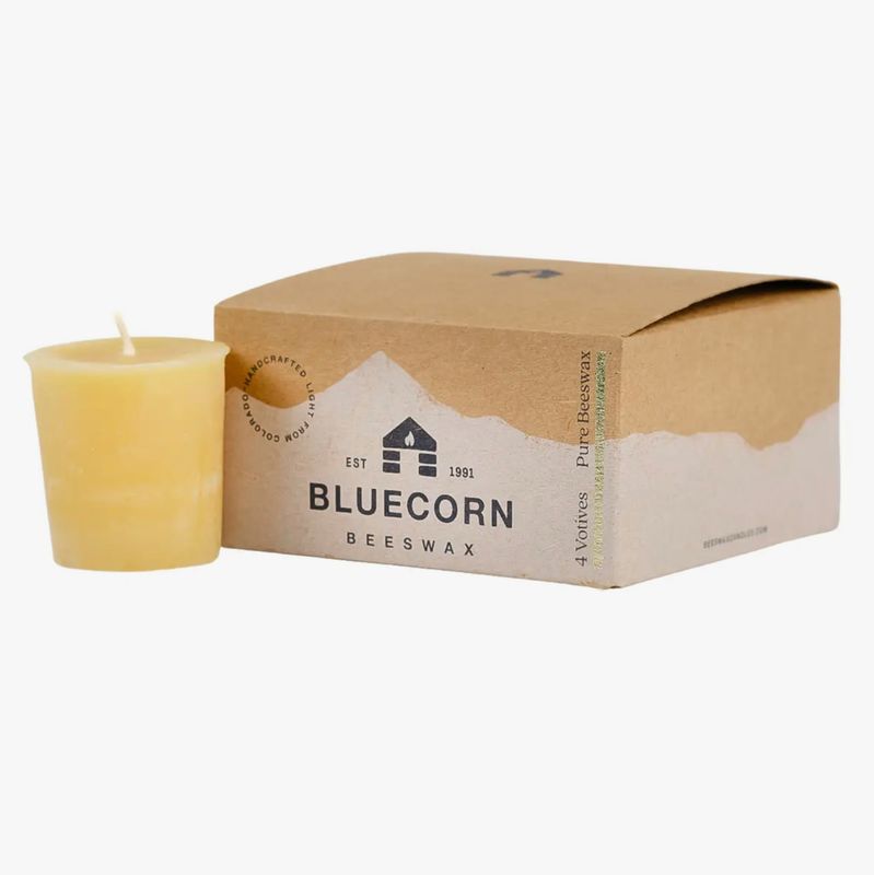 Pure Beeswax Votives - 4 Pack