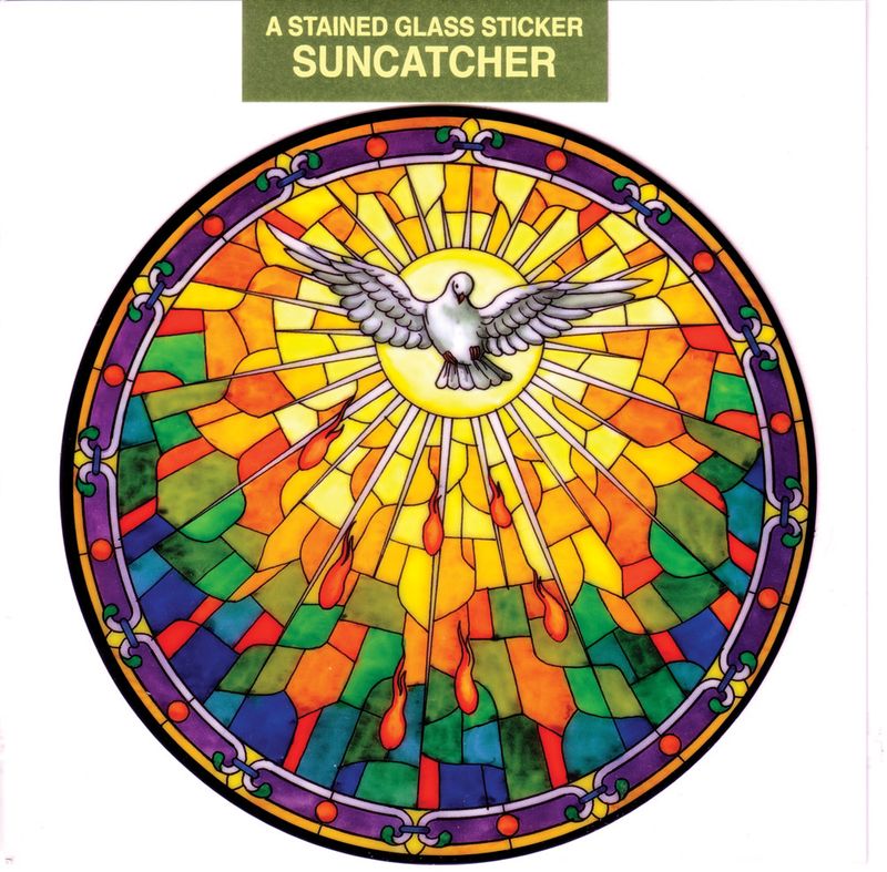Holy Spirit Static Sticker / Window Cling