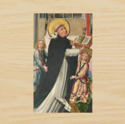 Thomas Aquinas Student Prayer Card
