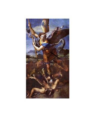 St Michael the Archangel Defend Us Prayer Card