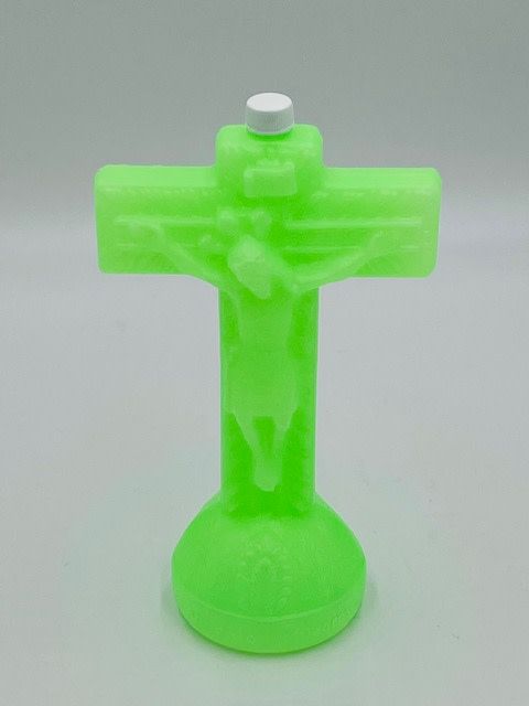 Luminous Crucifix Holy Water Bottle