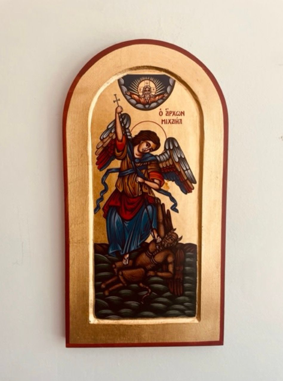 Saint Michael the Archangel serigraph icon
