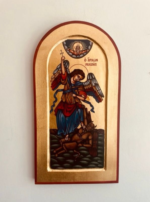 Saint Michael the Archangel serigraph icon