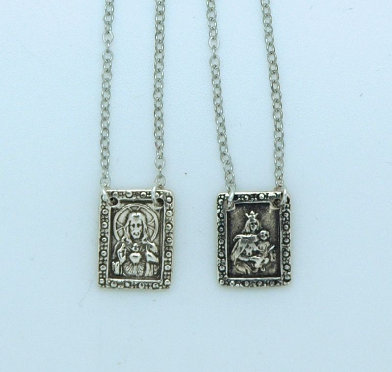 Sterling Silver Scapular