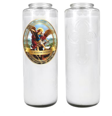 St Michael the Archangel 6 Day Candle