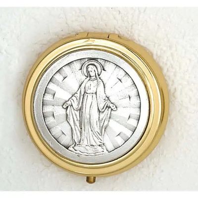 Our Lady of Grace small Eucharist Pyx