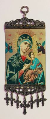 Our Lady of Perpetual Help Hanging Tapestry